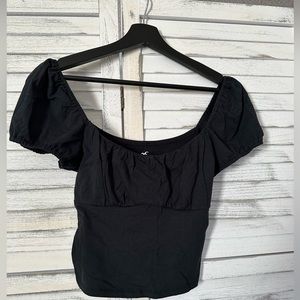 Hollister black shirt